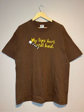 Vintage Napoleon Dynamite T-Shirt / My Lips Hurt Real Bad / Large / 2004